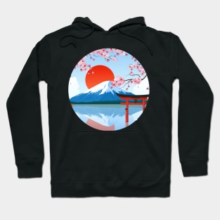 Sakura sunrise Hoodie